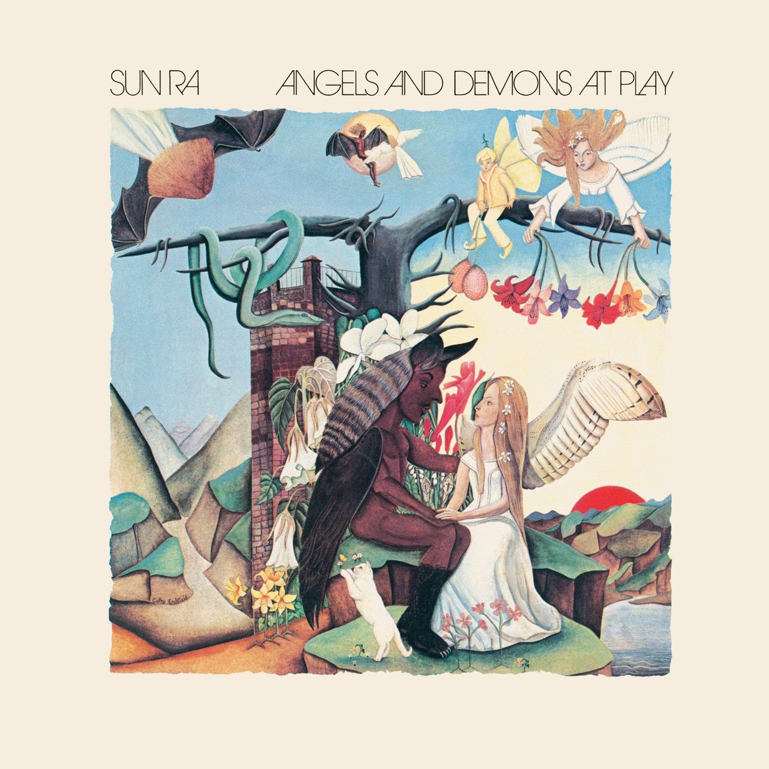SUN RA: Angels And Demons At Play LP (red vinyl + 1 bonus track)