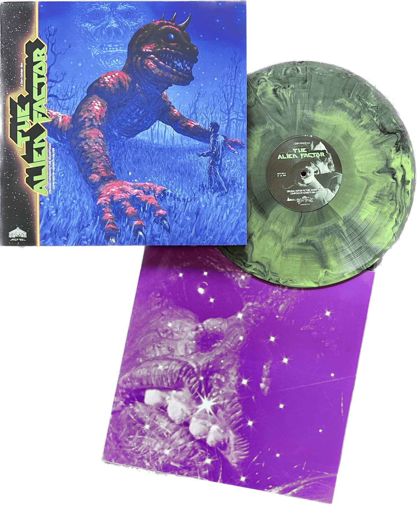 THE ALIEN FACTOR: Original Motion Picture Soundtrack LP (color vinyl)
