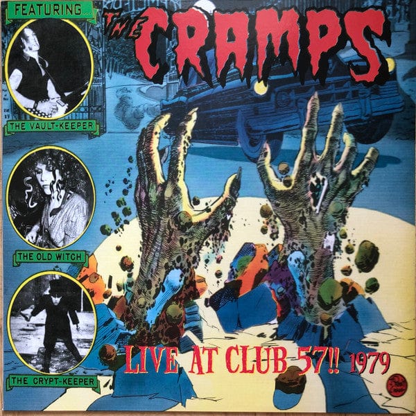 THE CRAMPS: Live at Club 57!! 1979 LP