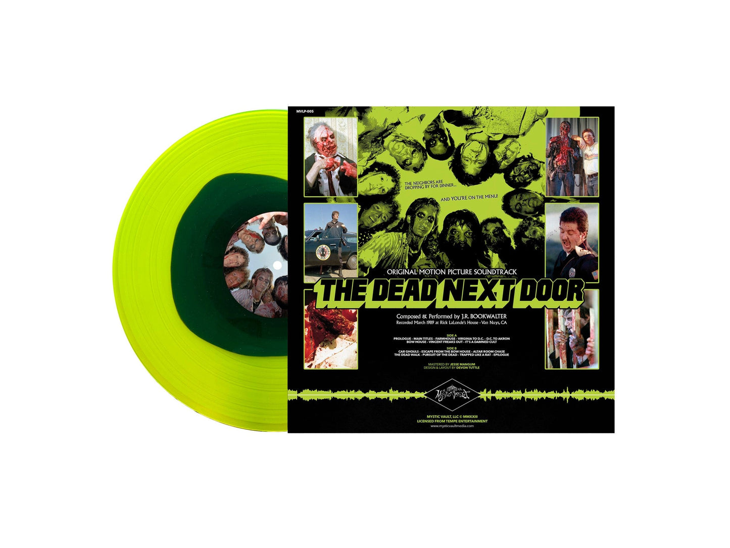 THE DEAD NEXT DOOR: Original Motion Picture Soundtrack LP (color vinyl)