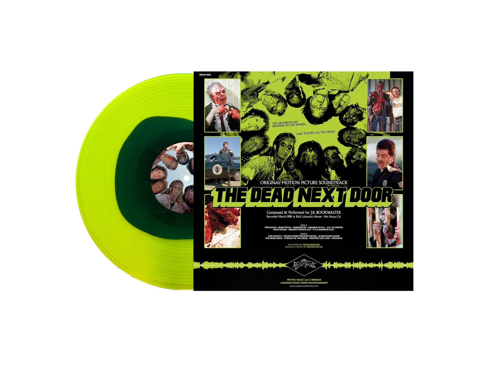 THE DEAD NEXT DOOR: Original Motion Picture Soundtrack LP (color vinyl)