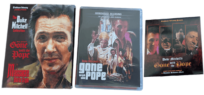 THE DUKE MITCHELL COLLECTION (MASSACRE MAFIA STYLE & GONE WITH THE POPE) Deluxe 3 Disc set (2x Blu-ray + CD Soundtrack)