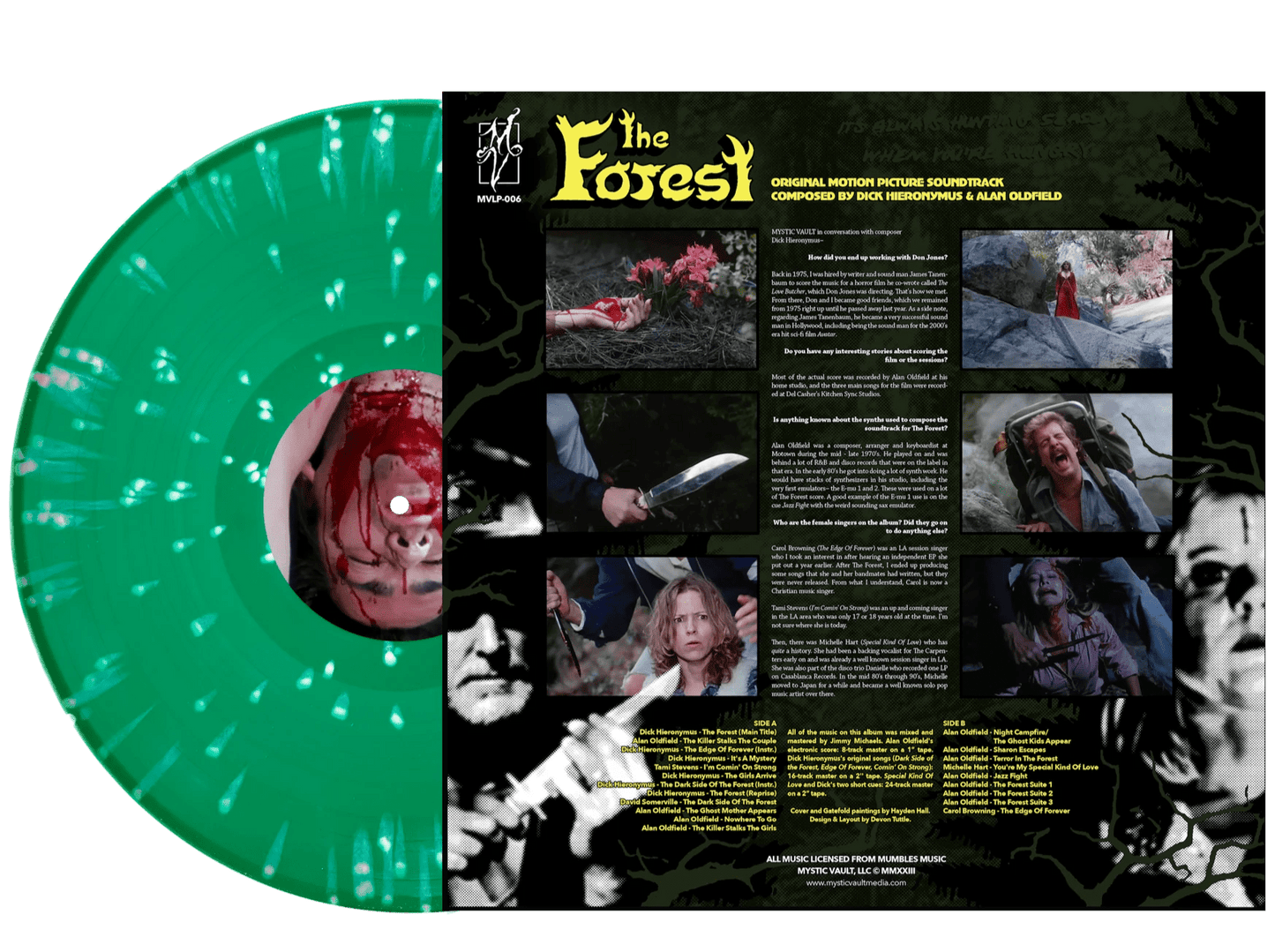 THE FOREST: Original Motion Picture Soundtrack LP (color vinyl)