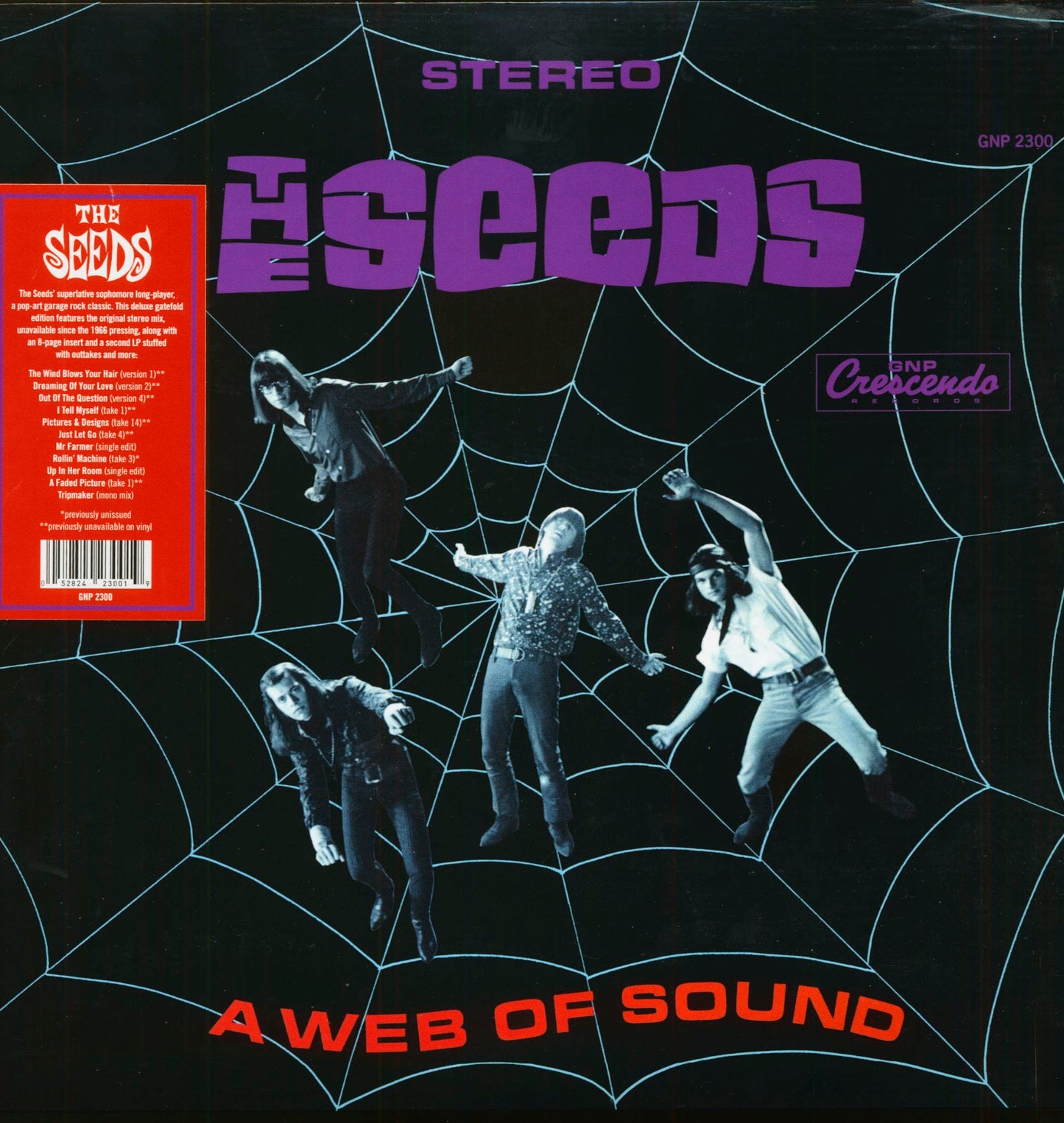 THE SEEDS: A Web of Sound 2LP