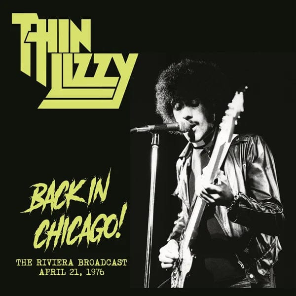 THIN LIZZY: Back in Chicago LP (pink vinyl)