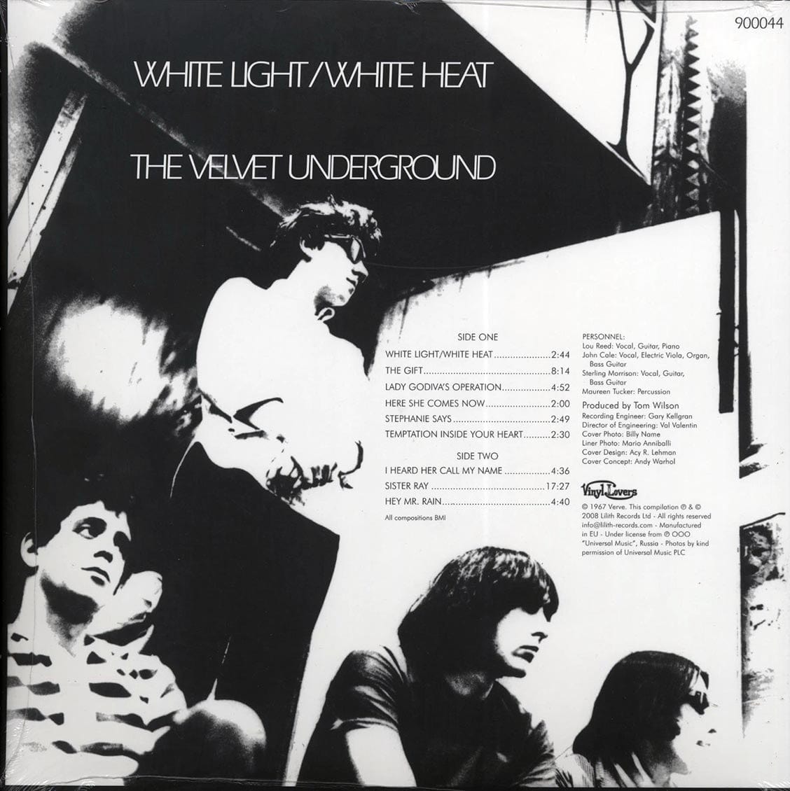 VELVET UNDERGROUND: White Light, White Heat (180 gram vinyl) LP