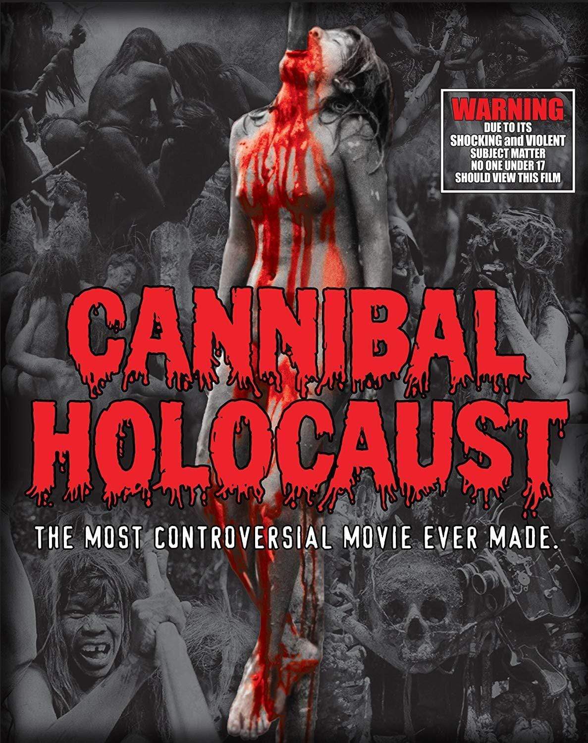 CANNIBAL HOLOCAUST (1980) 3 disc (2 Blu-ray + CD soundtrack) set: Embossed slipcover