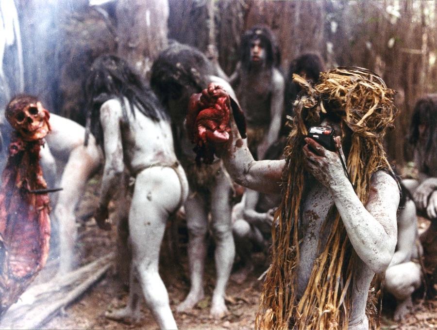 CANNIBAL HOLOCAUST (1980) 3 disc (2 Blu-ray + CD soundtrack) set: Embossed slipcover