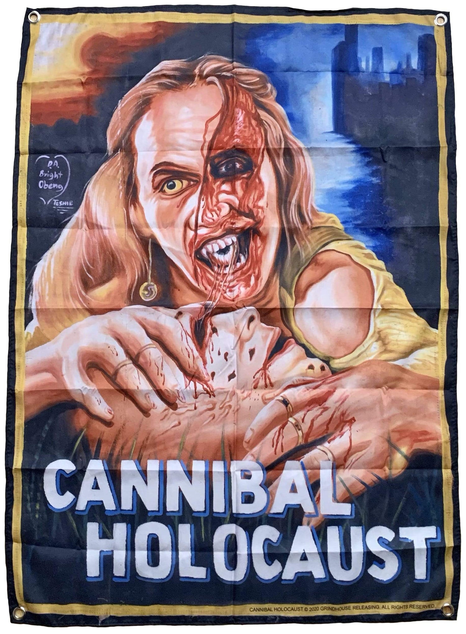 CANNIBAL HOLOCAUST Tapestry: Ghana Poster