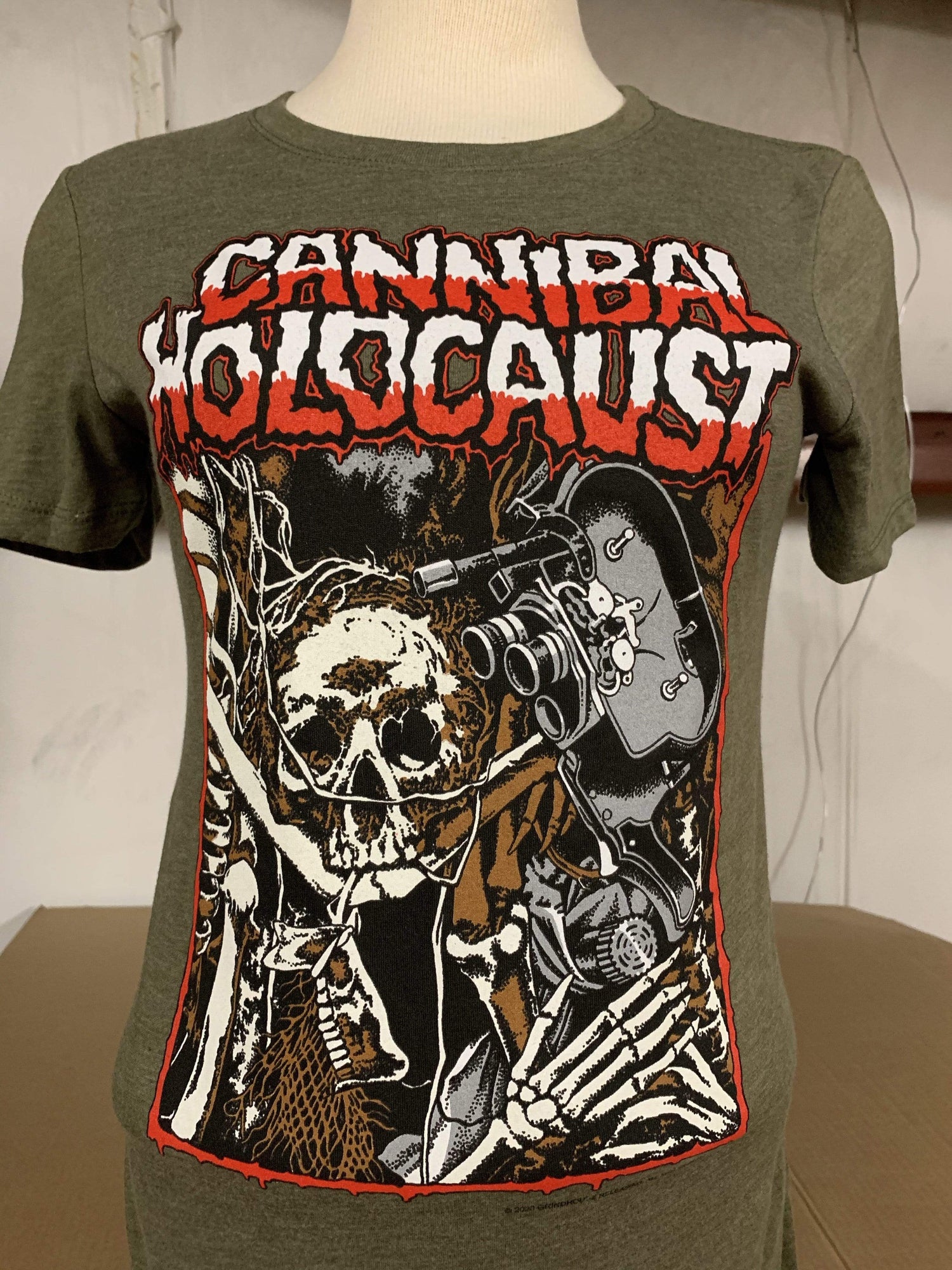 CANNIBAL HOLOCAUST Women's T-Shirt: Skeletal Remains