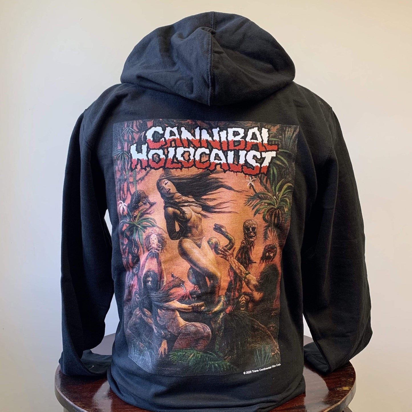 CANNIBAL HOLOCAUST Zip-Up Sweatshirt: Banned Painting