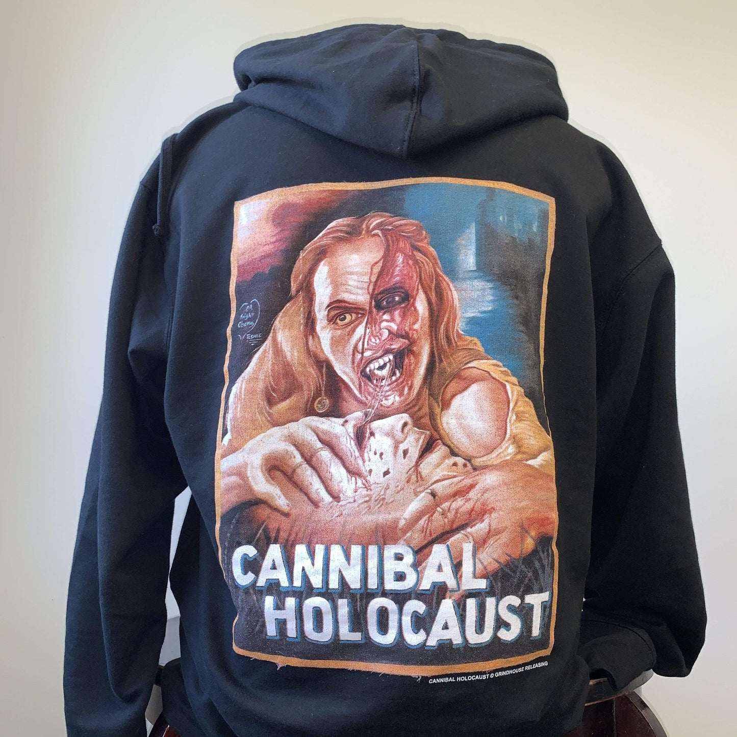 CANNIBAL HOLOCAUST Zip-Up Sweatshirt: Ghana Poster