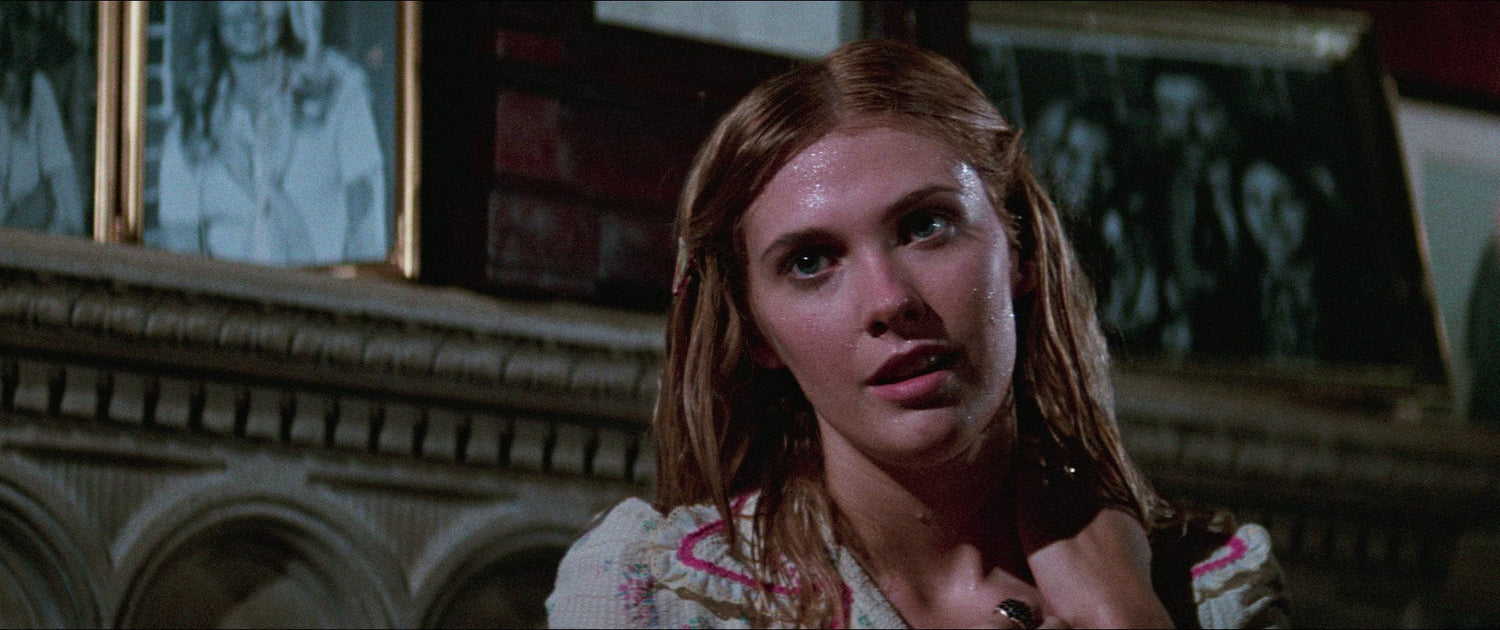 Colleen Camp stars as Donna in DEATH GAME (1977) on Bliu-ray from Grindhouse Releasing