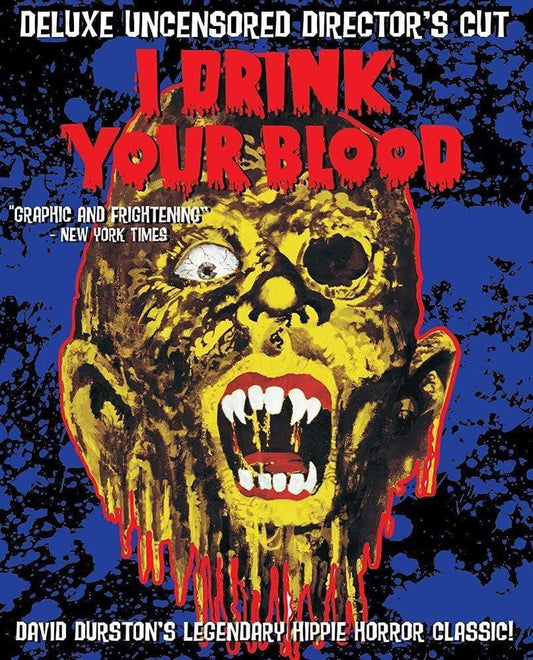 I DRINK YOUR BLOOD (1970) 2 disc Blu-ray Set Standard edition