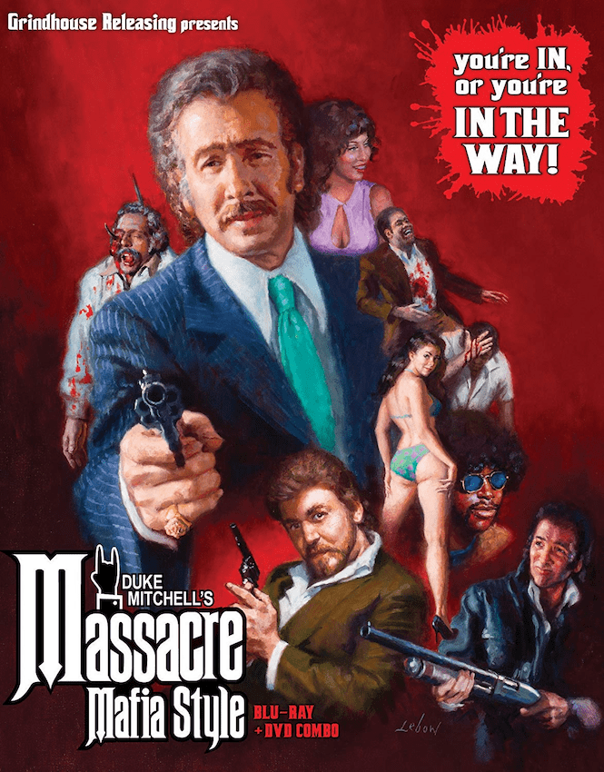 MASSACRE MAFIA STYLE (1974) Blu-ray + DVD combo