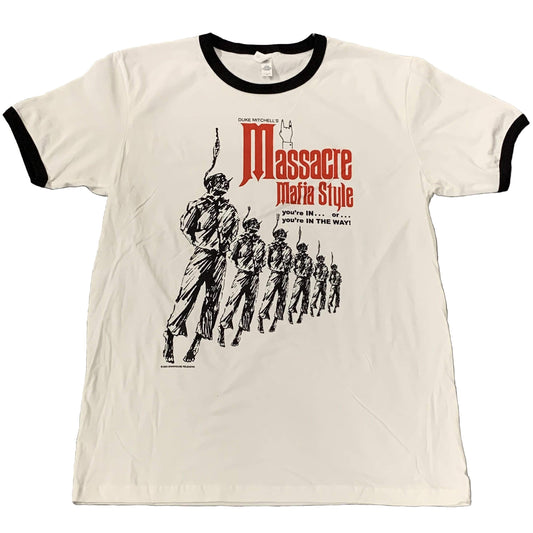 MASSACRE MAFIA STYLE Ringer T-shirt