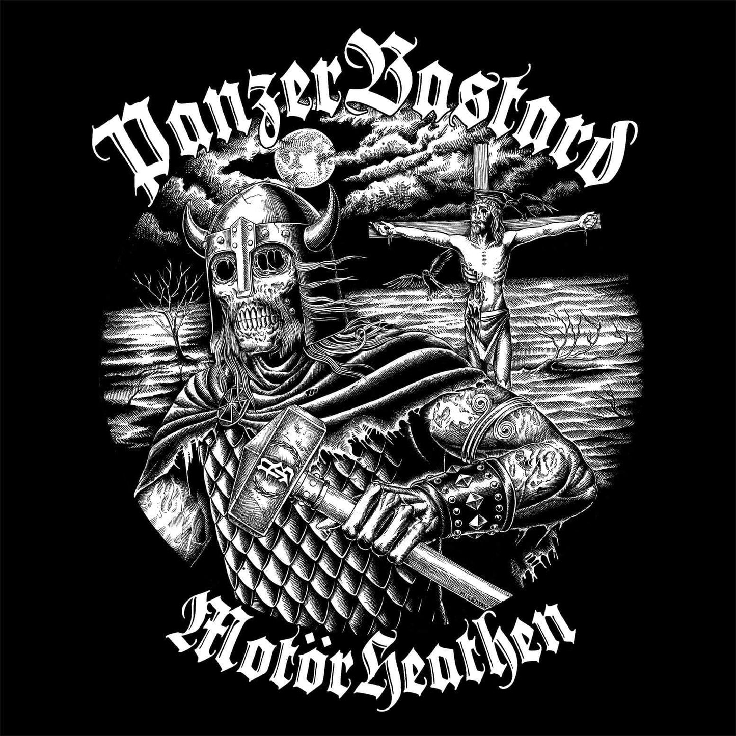 PANZERBASTARD: Motorheathen EP (color vinyl)