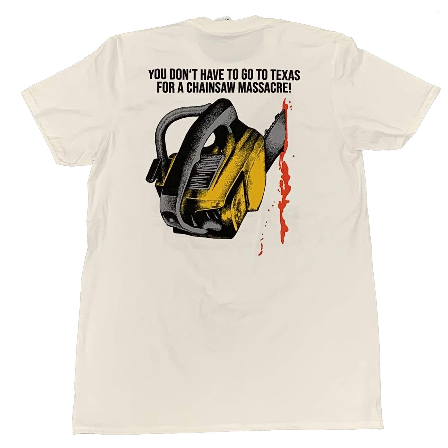 PIECES T-shirt: 1983 Chainsaw T-shirt (double-sided)