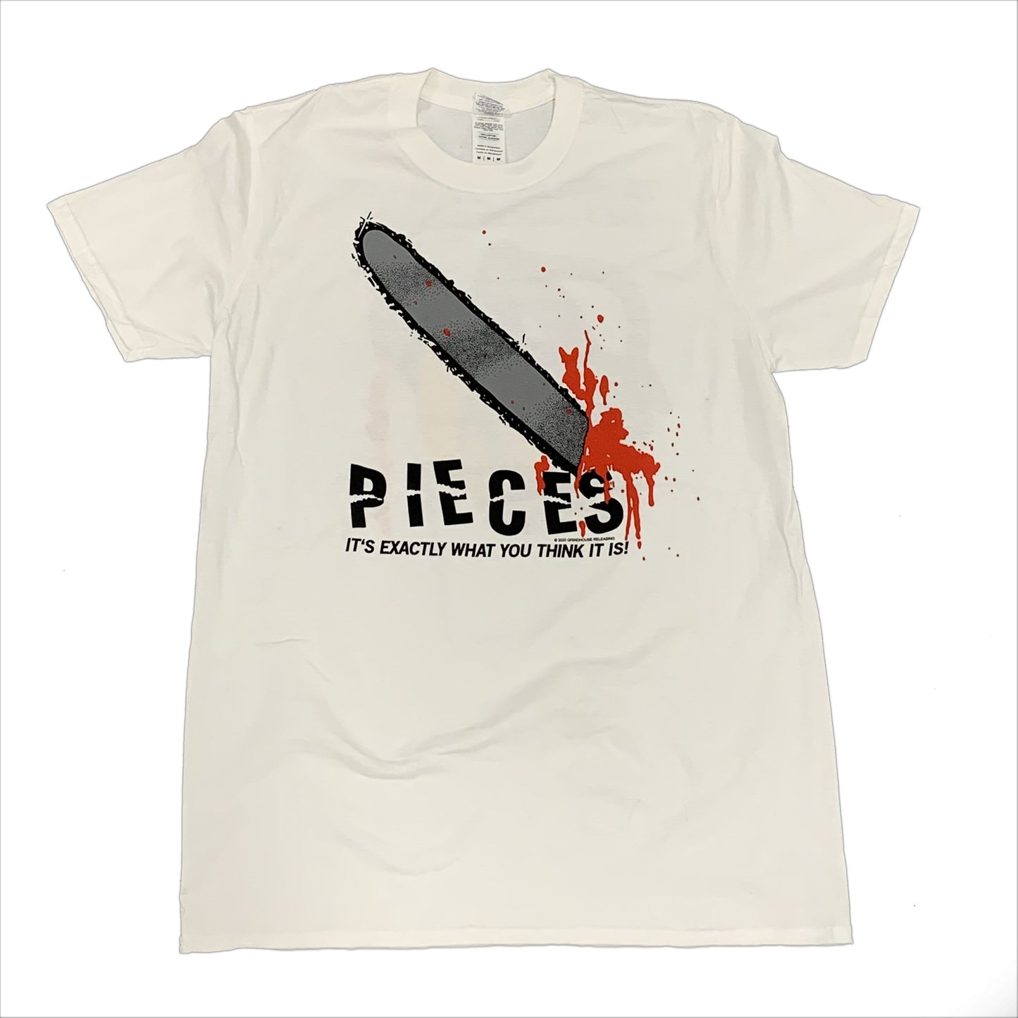 PIECES T-shirt: 1983 Chainsaw T-shirt (double-sided)