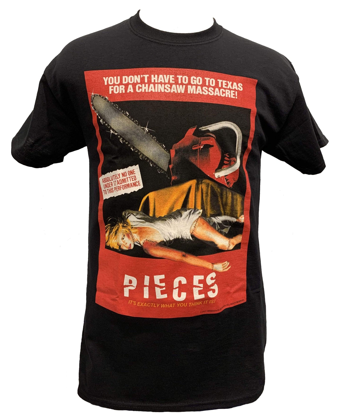 PIECES T-shirt : 1983 poster art