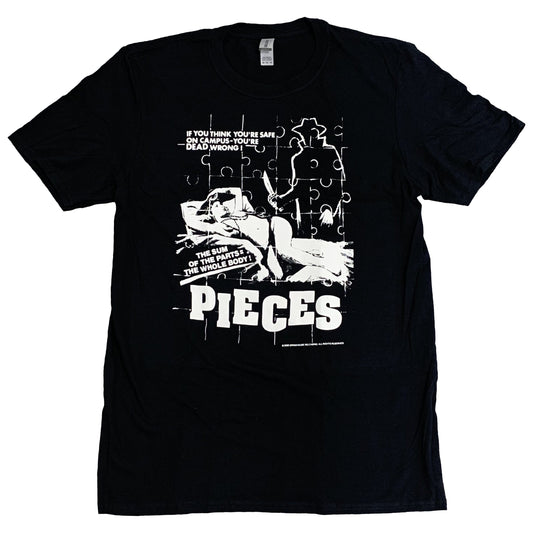PIECES T-shirt : Glow in the Dark 1982 Ad horror