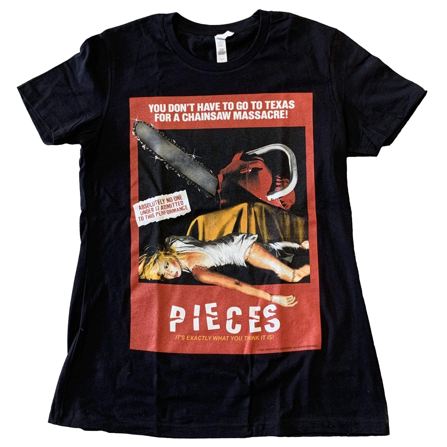 PIECES Women's T-shirt : 1983 Poster Art