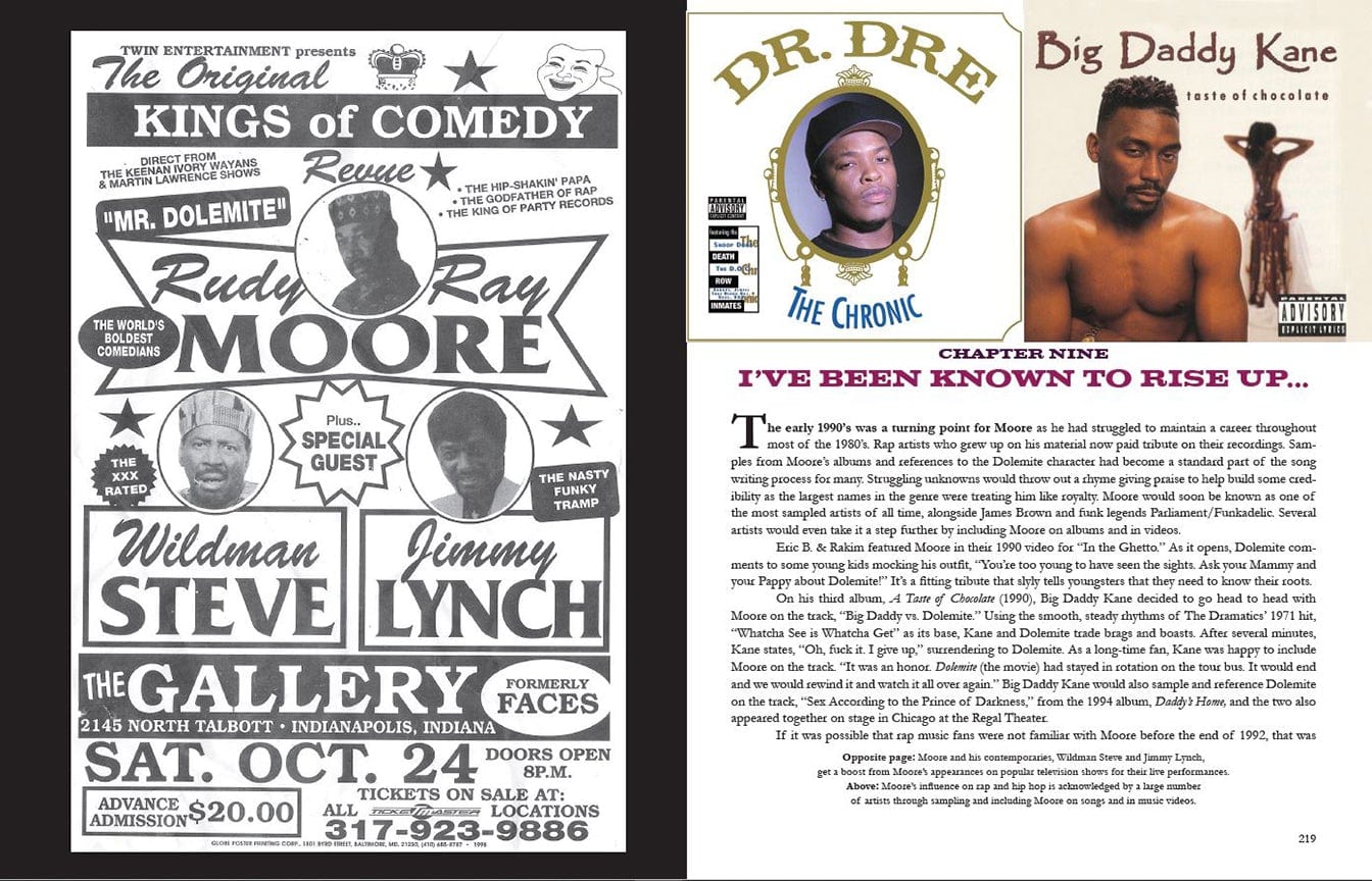 THANK YOU FOR LETTING ME BE MYSELF - The Authorized Biography of Rudy Ray Moore a.k.a. Dolemite: by Mark Jason Murray