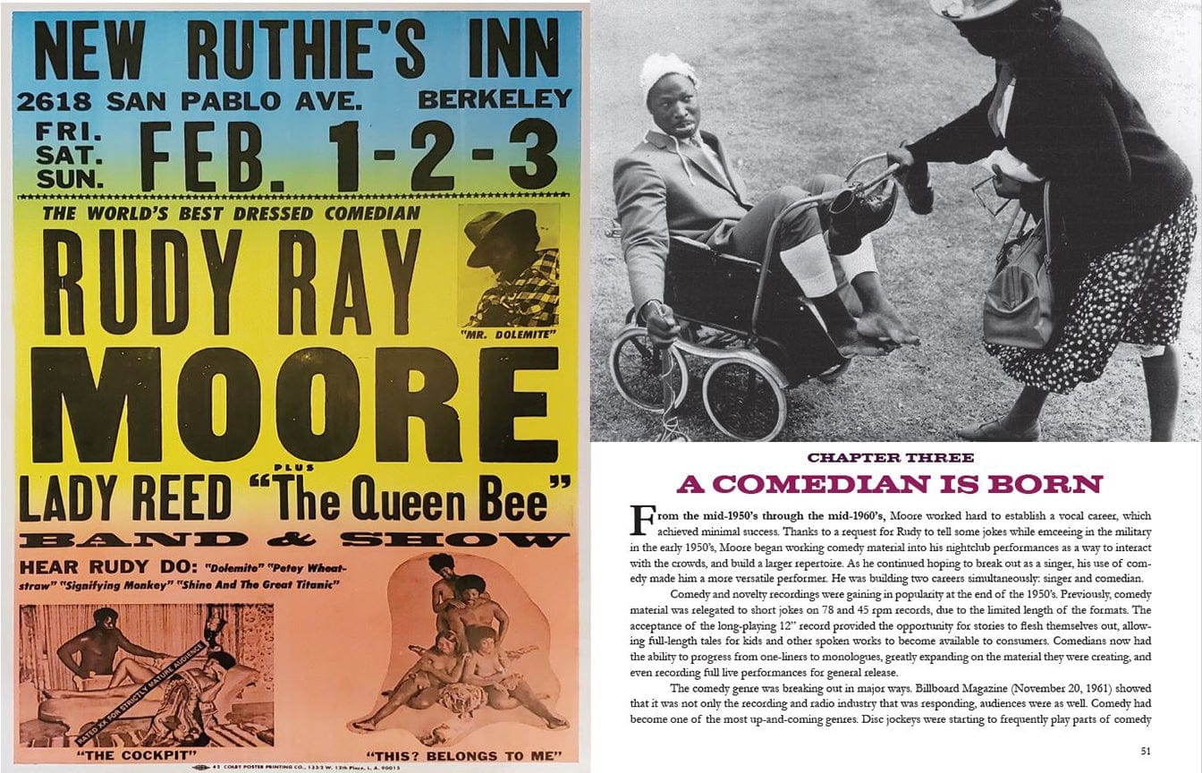 THANK YOU FOR LETTING ME BE MYSELF - The Authorized Biography of Rudy Ray Moore a.k.a. Dolemite: by Mark Jason Murray