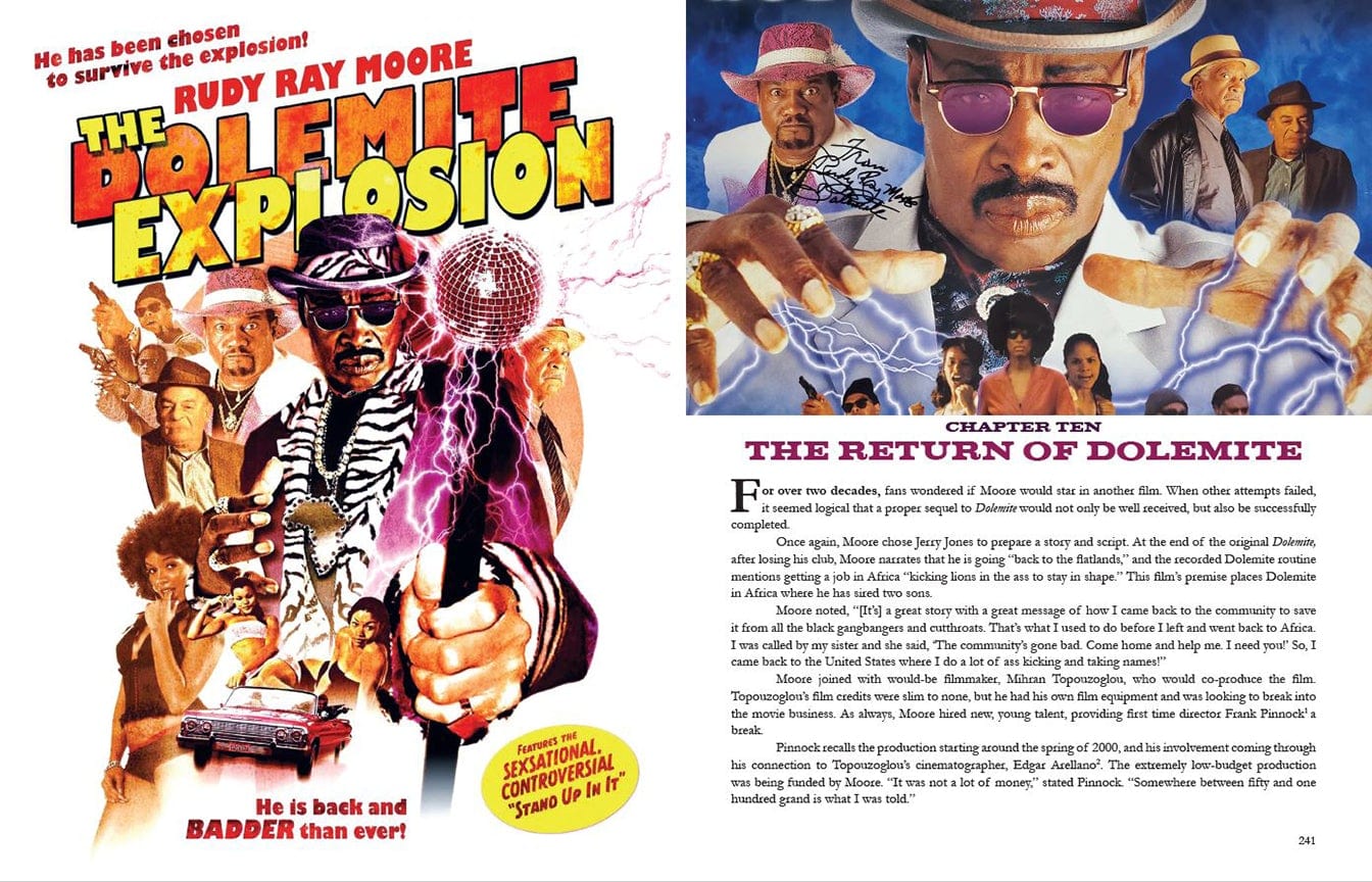 THANK YOU FOR LETTING ME BE MYSELF - The Authorized Biography of Rudy Ray Moore a.k.a. Dolemite: by Mark Jason Murray